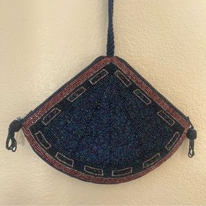 Hand beaded purse
